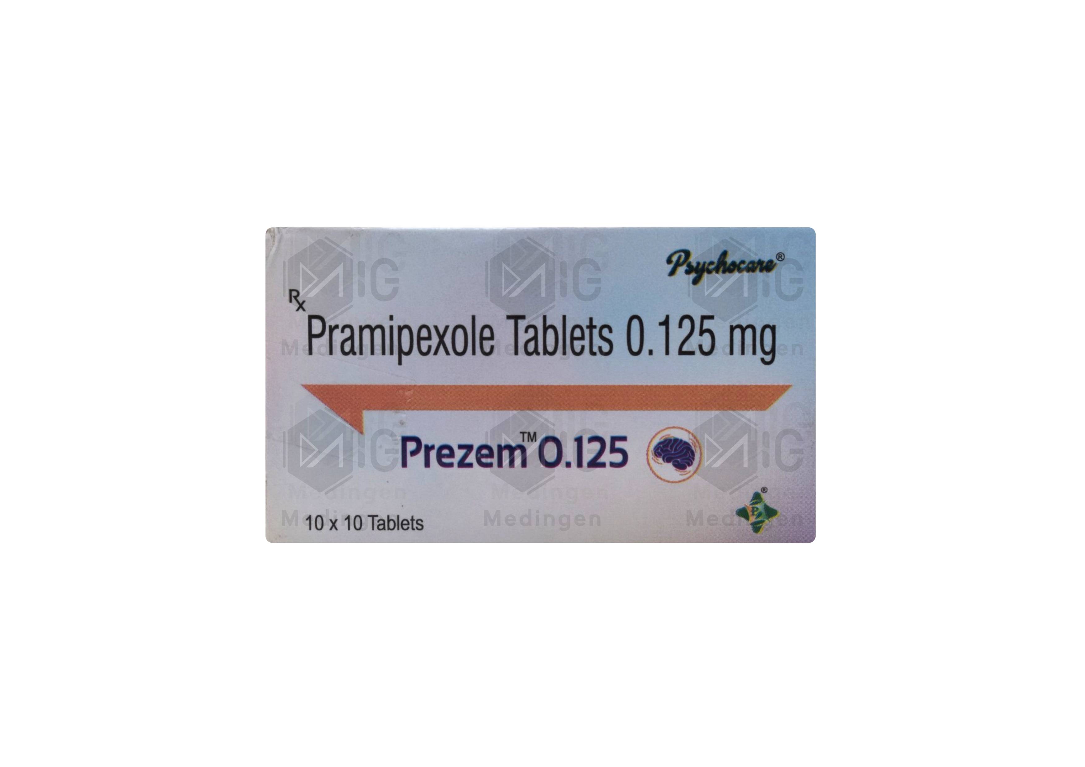 PREZEM 0.125MG